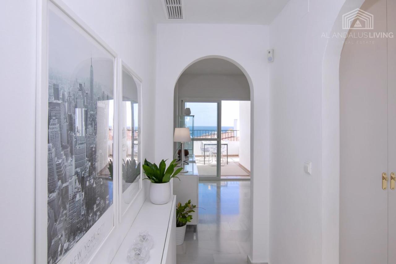 Scandinavian Style Apartment With Amazing Sea Views And South West Facing Sunny Terrace In Miraflores Walking Distance To The Beach! Malaga Zewnętrze zdjęcie